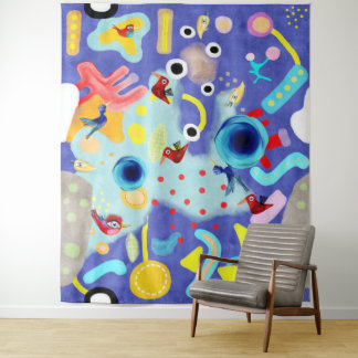 Layered ! Do yourself! move the birds! Tapestry