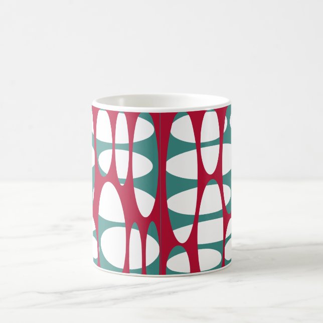 Layered Ovals  Coffee Mug (Center)
