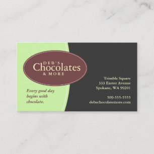 Layered Ovals Series 1 Business Card