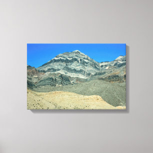 Layered Peaks of the Mojave Desert Canvas Print