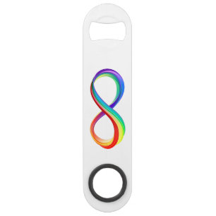 Layered Rainbow Infinity Symbol