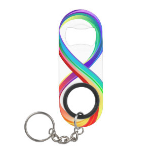 Layered Rainbow Infinity Symbol