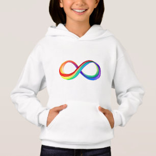 Layered Rainbow Infinity Symbol
