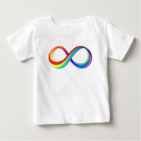 Layered Rainbow Infinity Symbol