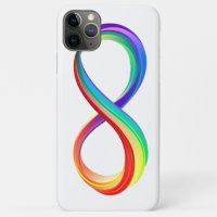 Layered Rainbow Infinity Symbol