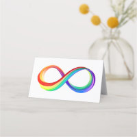 Layered Rainbow Infinity Symbol