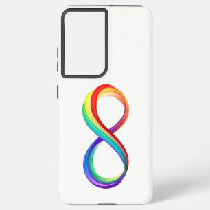 Layered Rainbow Infinity Symbol Samsung Galaxy Case