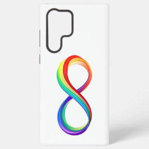 Layered Rainbow Infinity Symbol Samsung Galaxy Case