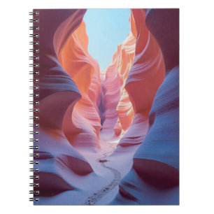 "Layered Realities – Canyon of Code & Memory" Notebook