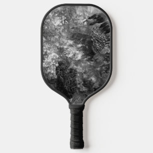  Layers of Crystals Grey  Pickleball Paddle