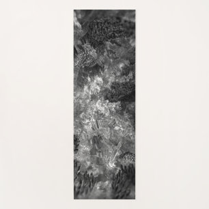  Layers of Crystals Grey  Yoga Mat
