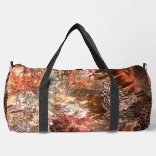 Layers of Crystals with Rustic Tint Duffle Bag