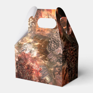  Layers of Crystals with Rustic Tint   Favour Box