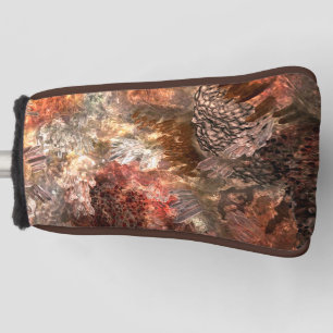  Layers of Crystals with Rustic Tint   Golf Head Cover