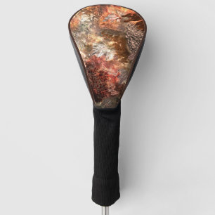 Layers of Crystals with Rustic Tint Golf Head Cover