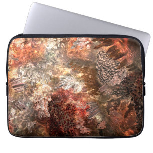 Layers of Crystals with Rustic Tint Laptop Sleeve