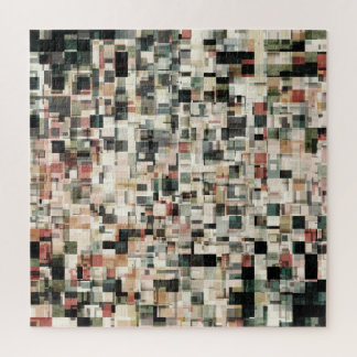 Layers of Earth Tones Jigsaw Puzzle