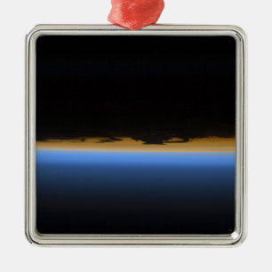Layers of Earth's atmosphere Metal Tree Decoration