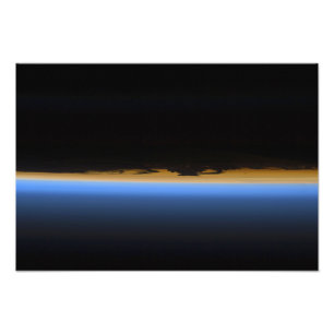 Layers of Earth's atmosphere Photo Print