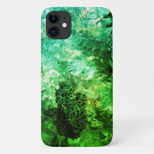 Layers of Green Crystals Case-Mate iPhone Case