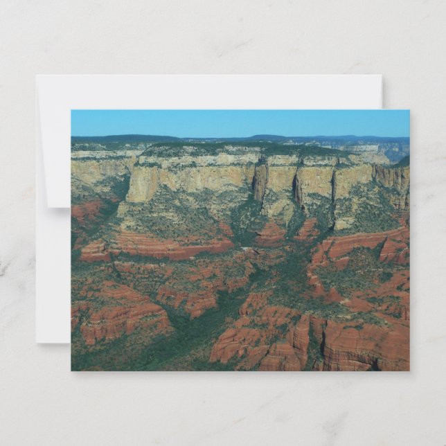 Layers of Red Rocks in Sedona Arizona (Front)