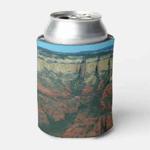 Layers of Red Rocks in Sedona Arizona Can Cooler