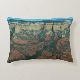 Layers of Red Rocks in Sedona Arizona Decorative Cushion