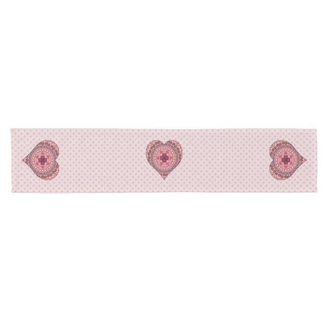 Layers of the Heart Table Runner (Horizontal)