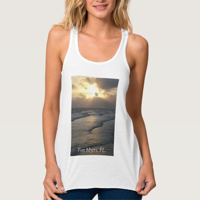 Layers of Tranquillity Tank Top (Front)