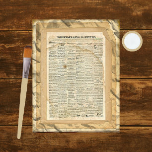 Layers of Vintage Scrapbook Paper 1