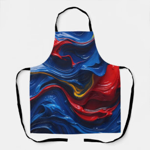 Layers Upon Layers Of Paint Apron