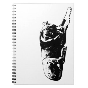 Laying Dog Field Notebook