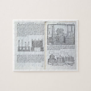 Laying foundations, from 'Della Architettura', pub Jigsaw Puzzle