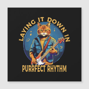 Laying it Down in Purr-fect Rhythm