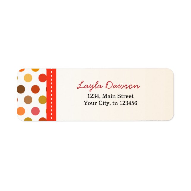 Layla Return Adress Labels (Front)