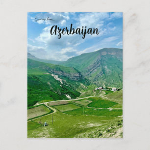 Laza Qusar Azerbaijan Postcard