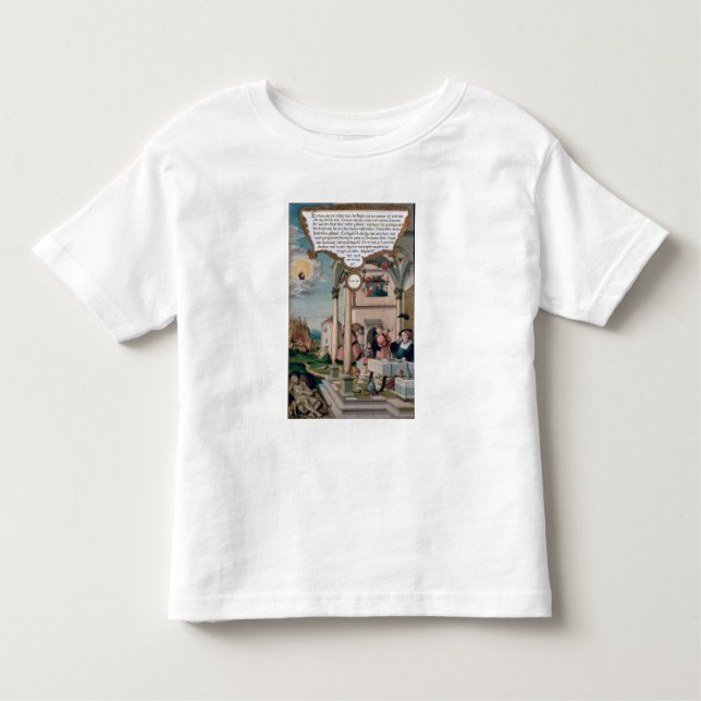 Lazarus and the Rich Man's Table Toddler T-Shirt (Front)