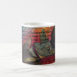 Laziness Coffee Mug by Studio Burke