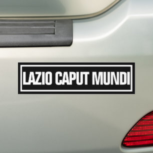 LAZIO CAPUT MUNDI BUMPER STICKER