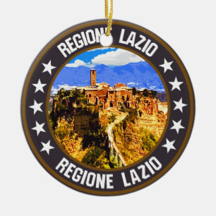 Lazio ceramic tree decoration