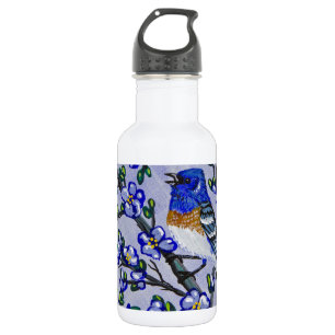 Lazuli Bunting 532 Ml Water Bottle
