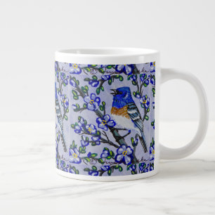 Lazuli Bunting Coffee Cup