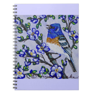 Lazuli Bunting Notebook