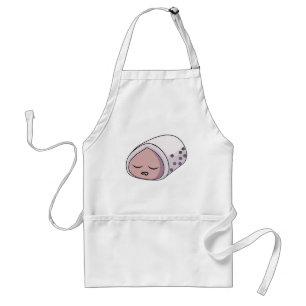 Lazy apeach standard apron