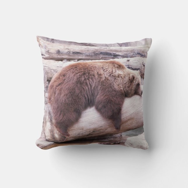 Lazy Bear Cushion (Front)