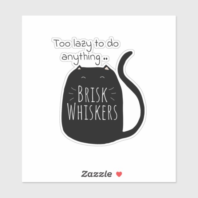 Lazy black cat  (Sheet)