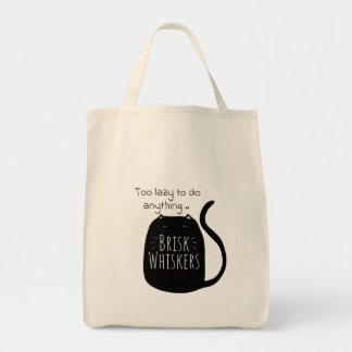  Lazy black cat Tote Bag