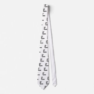 Lazy but talented tie