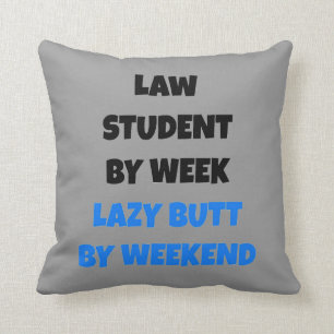 Lazy Butt Law Student Cushion