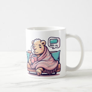 Lazy Camel Mug Cosy Coffee Vibes for Tired Souls